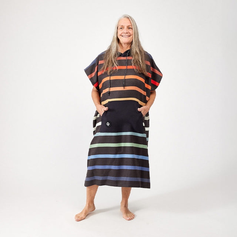 Changing Poncho Pinstripes Multi M/l
