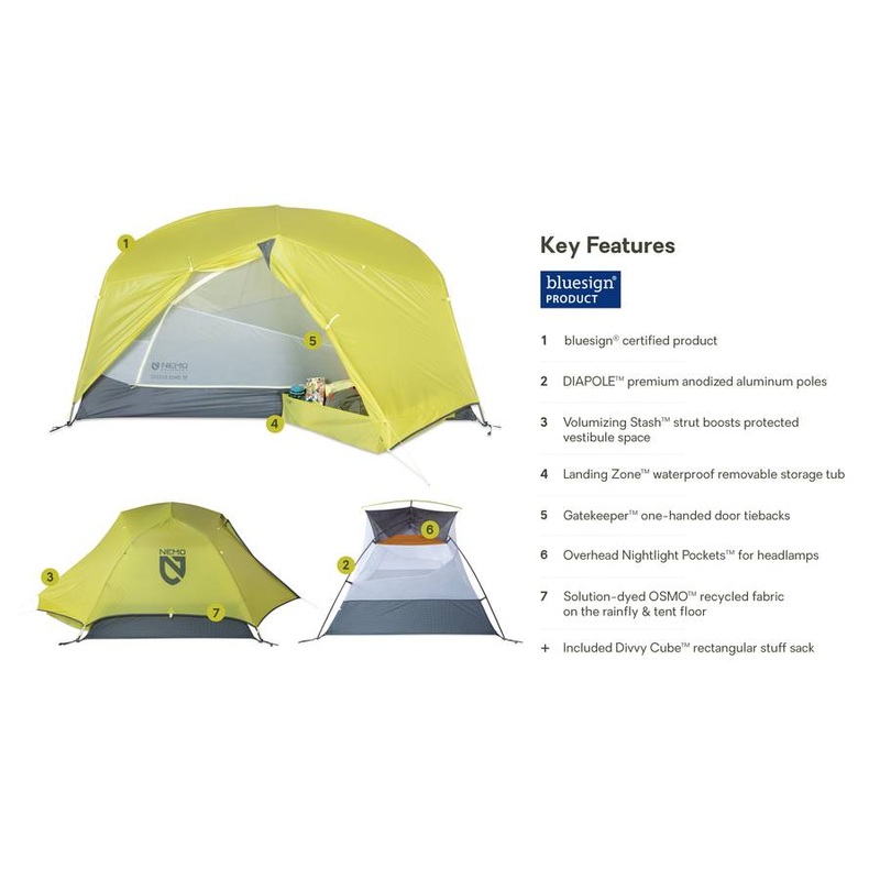 Dagger Osmo 2p Tent Birch Bud|Birch bud|2P