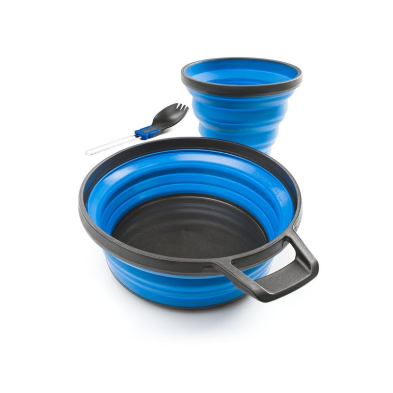 Escape 1 Person Table Set Blue 3pc