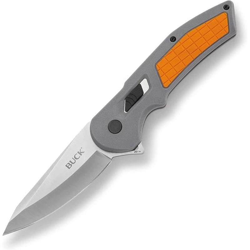Hexam Knife Fine Ss/gray/orange