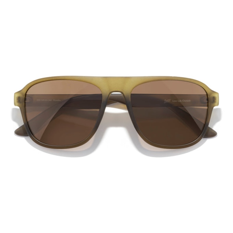 Shoreline Sunglasses Olive Amber