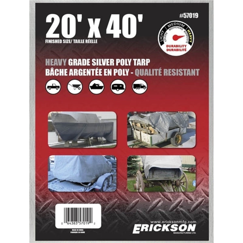 Heavy-Grade Tarp|20X40