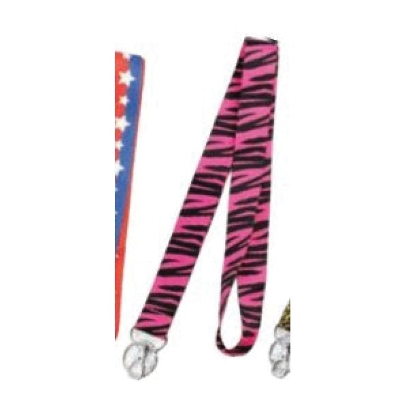 Lanyard|Pink zebra|18X1IN