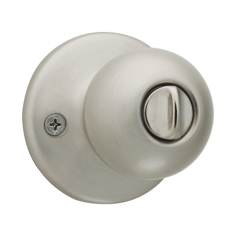Security Polo Lockset|Satin nickel