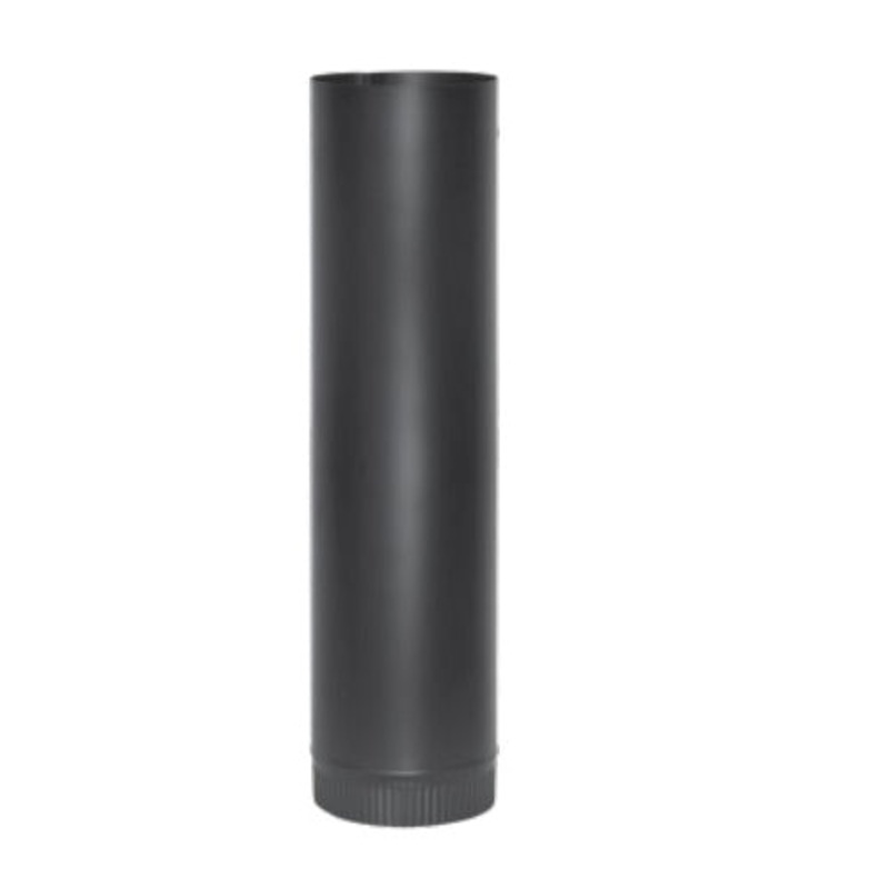Stove Pipe|Black|8X24
