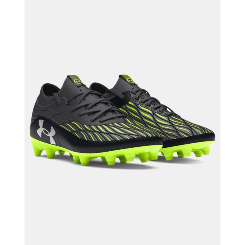 Kids’ UA Magnetico Select 4.0 FG Jr. Soccer Cleat – Black/Anthracite/White