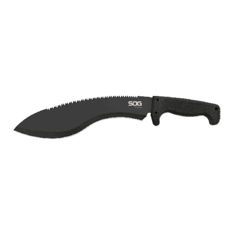 Kukri Machete|Blk/blk|FINE/SAWTOOTH