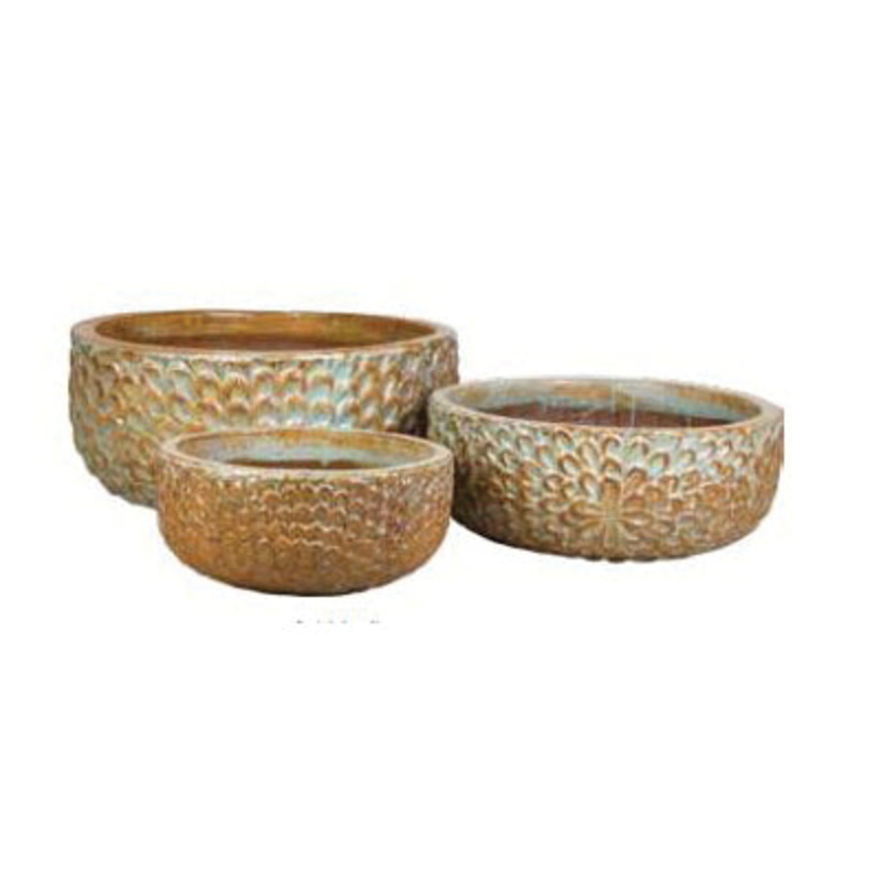 Bowl|Mediterranean blue|24IN