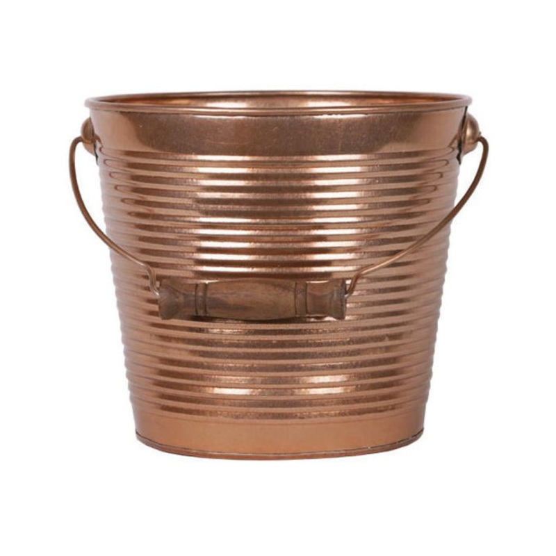 Planter with Handle|Charcoal|10IN