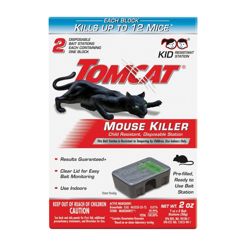 Disposable Mouse Bait Station|2PK