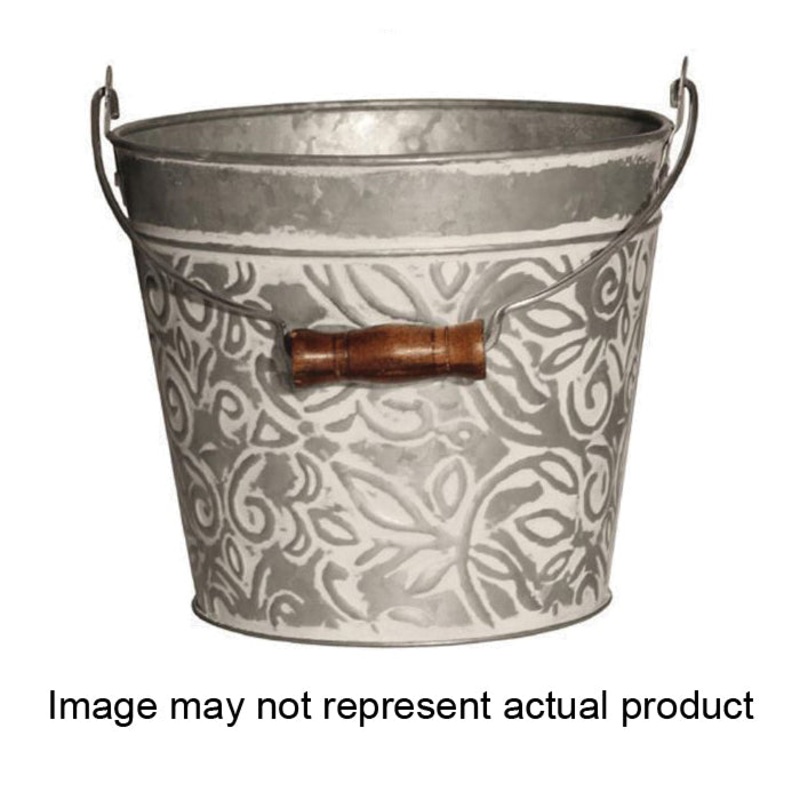 Planter with Handle|Charcoal|8IN
