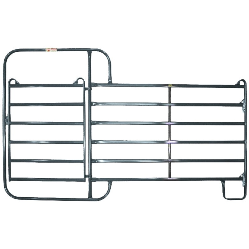 Premier Walk-Thru Panel|Gray|12FT