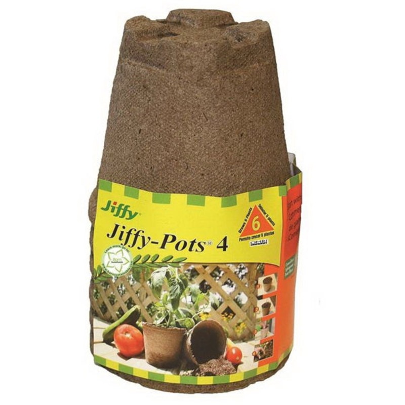Round Peat Pot|4IN|6PACK