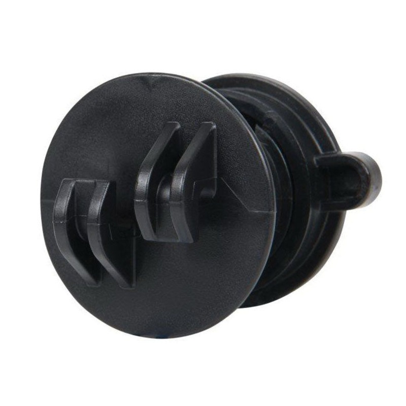 Round Post Insulator|Black
