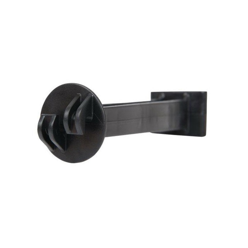 T-Post Claw Offset Insulator|Black