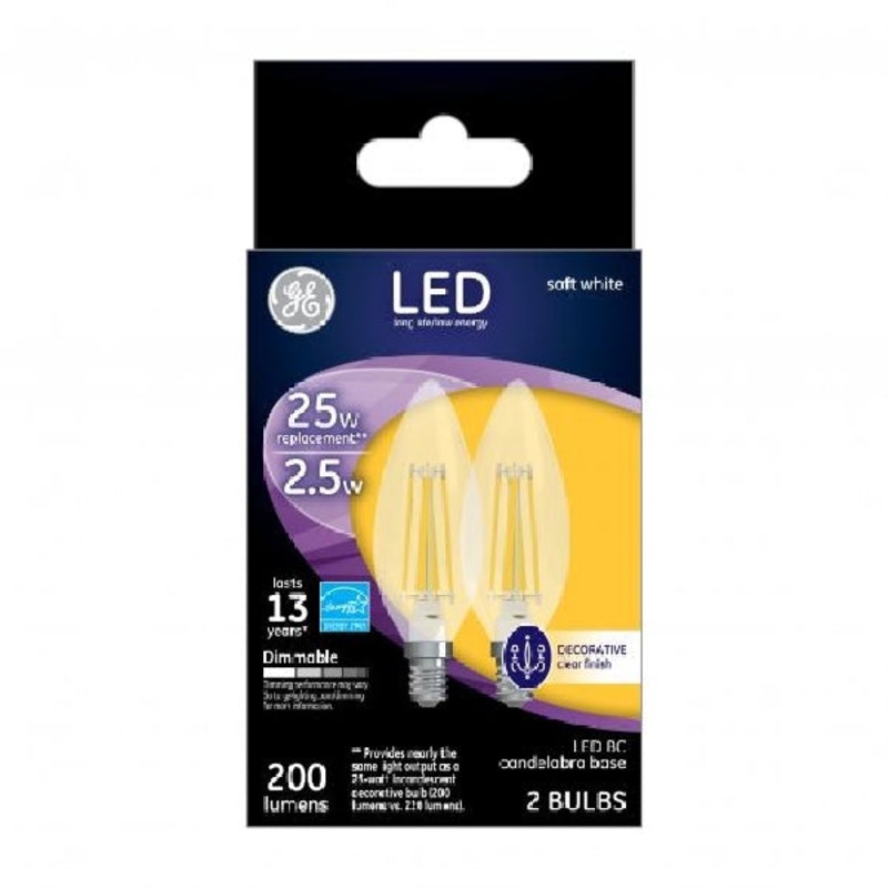 LED Bulb|2pk|2.5W