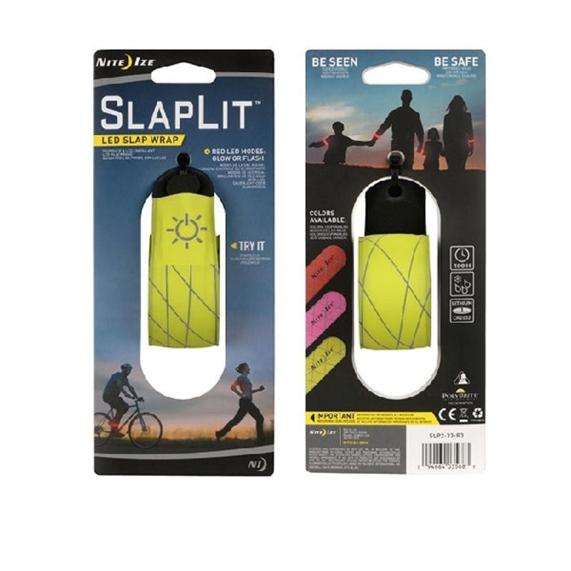 LED Slap Wrap|Neon yellow/grn led