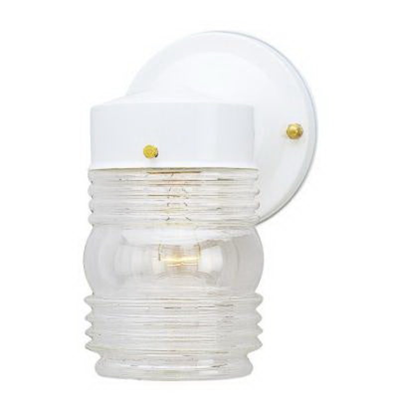 Outdoor Wall Lantern|White