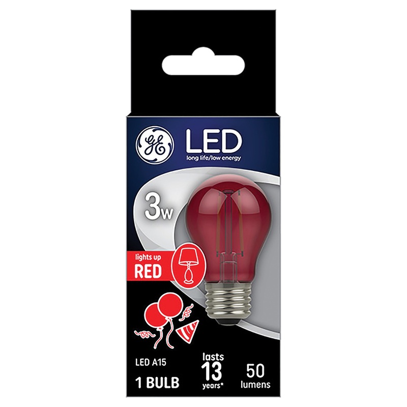 Party Light Bulb|Red