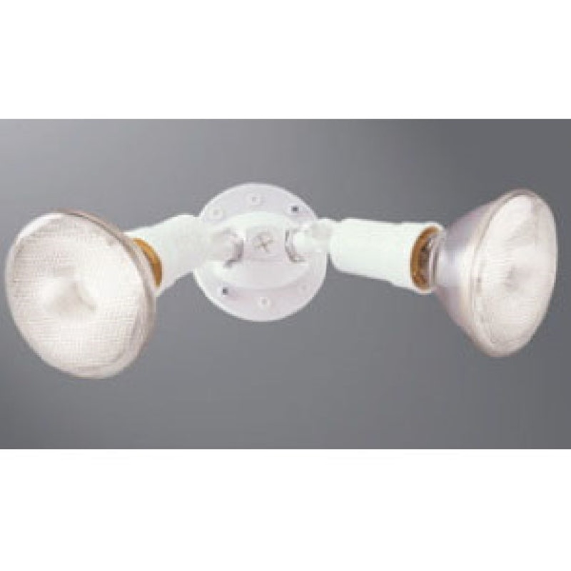 Twin Head Flood Light|White