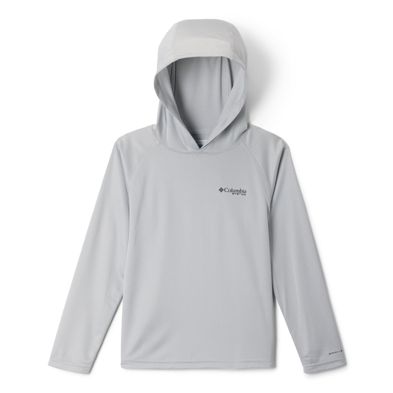 Boys’ PFG Solar Stream II Hoodie – Cool Grey