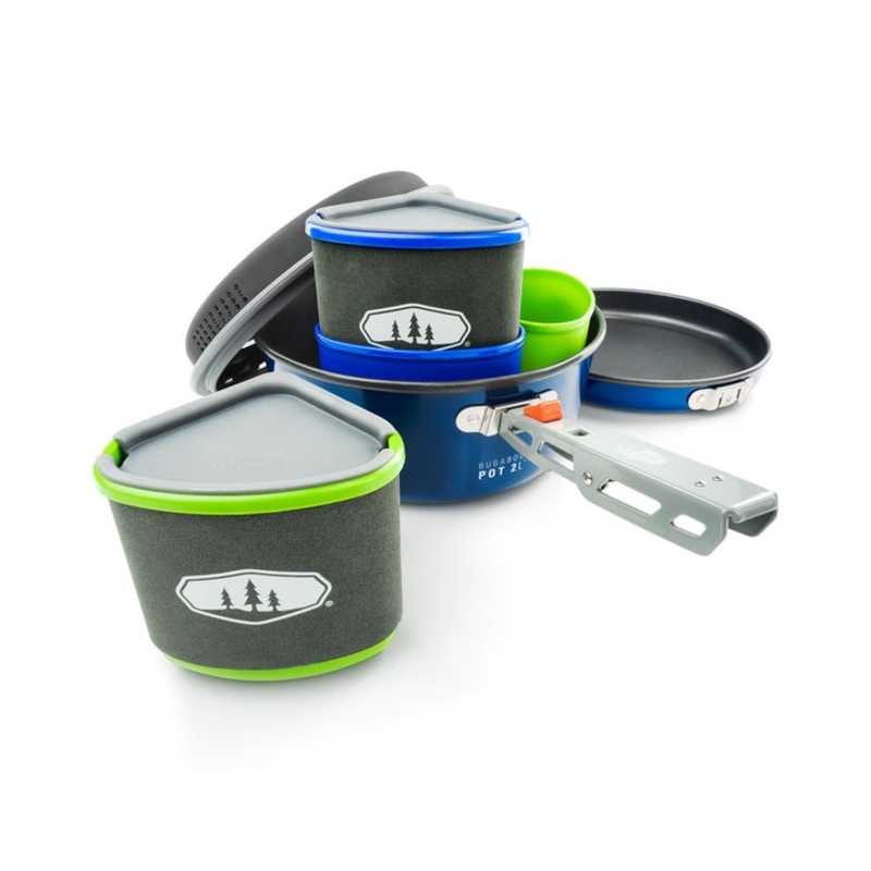 Bugaboo Ceramic Backpacker Cookset Blue 2p