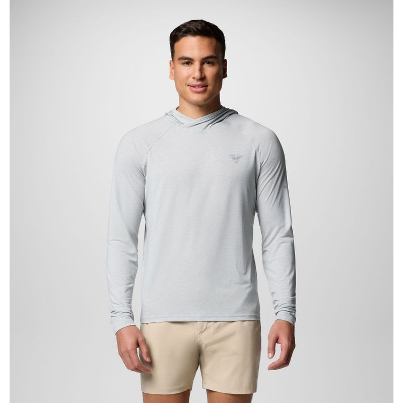 Men’s PFG Uncharted Hoodie – Cool Grey Heather