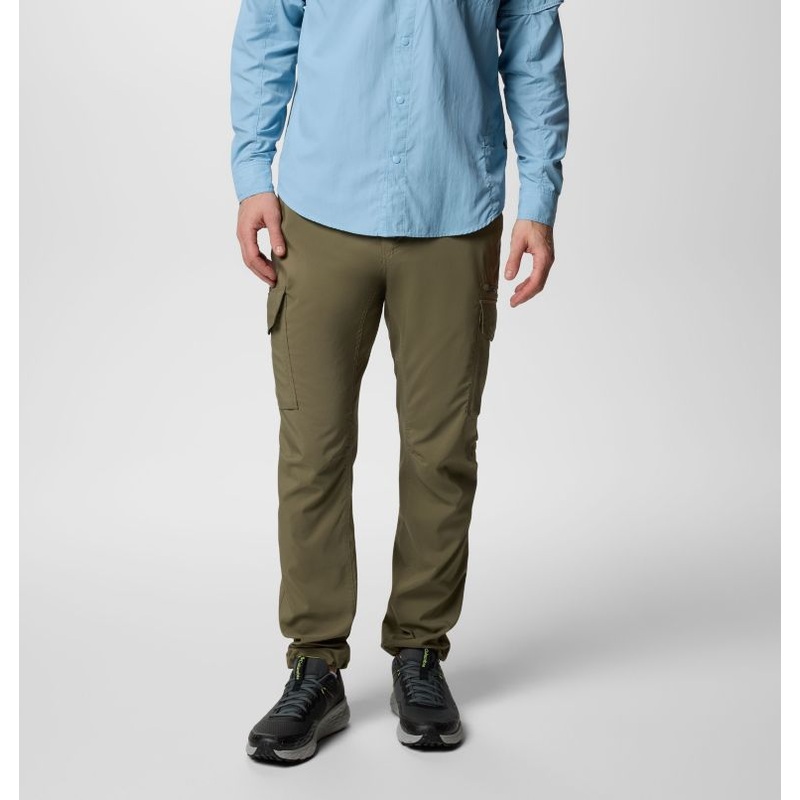 Men’s Skien Valley Cargo Pants – Stone Green