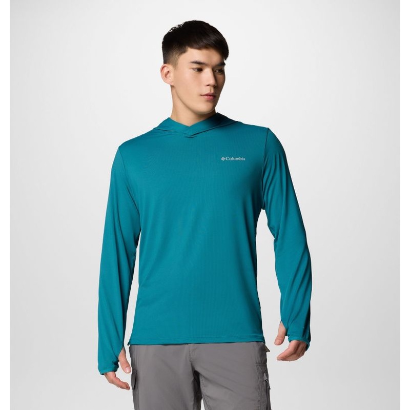 Men’s Tech Trail Utility Hoodie – River Blue