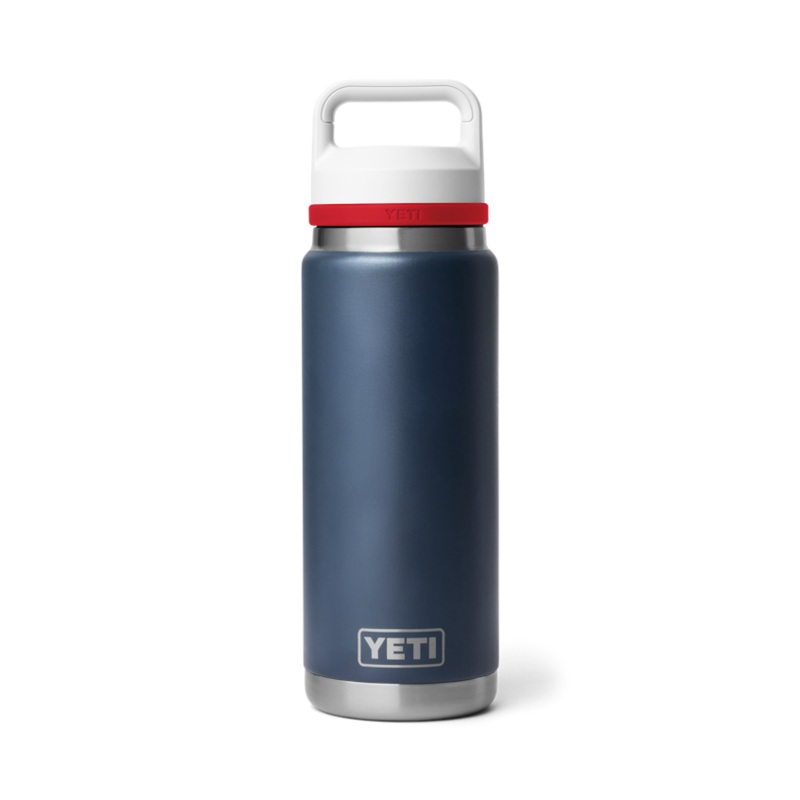 Rambler Chug Bottle 26oz Nvy/red/wht