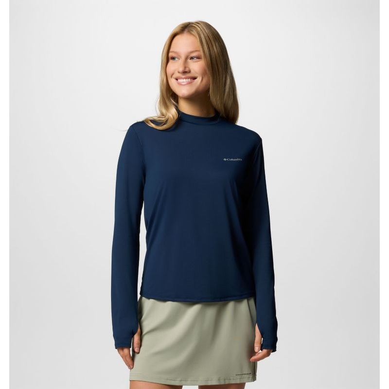 Women’s Chill River Long Sleeve Shirt – Collegiate Navy