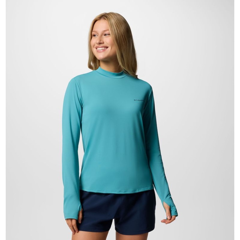 Women’s Chill River Long Sleeve Shirt – Teal
