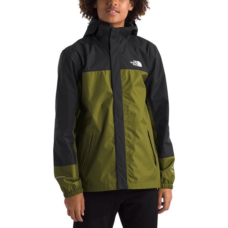 Boys’ Antora Rain Jacket – Forest Olive