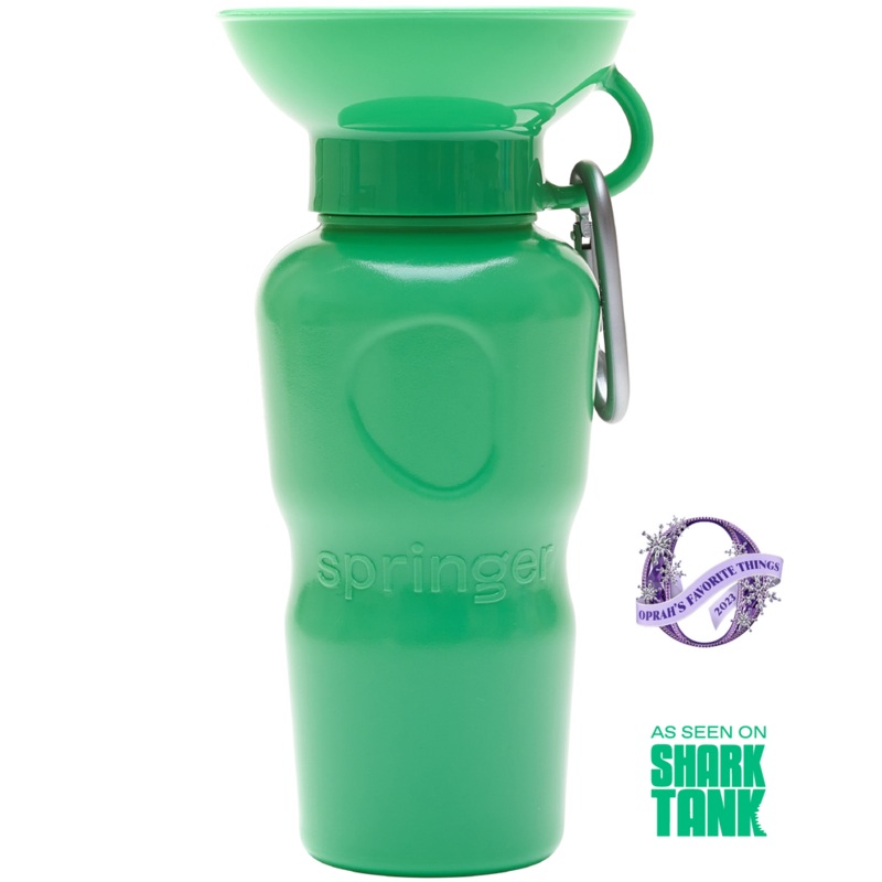 Classic Dog Travel Bottle 22oz – Springer Green