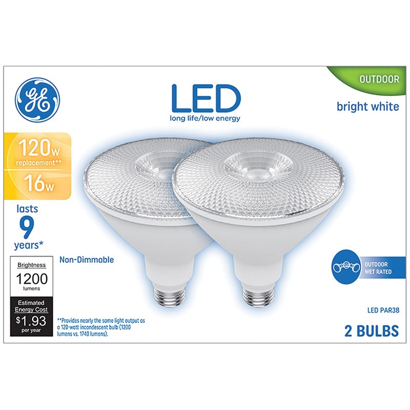 Floodlight Bulb|2pk|16W