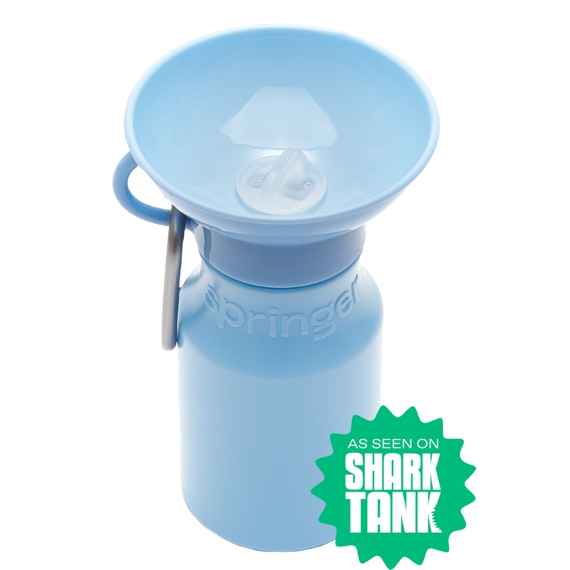 Mini Dog Travel Bottle 15oz – Sky Blue