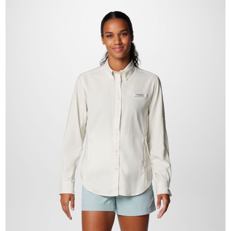 Women’s PFG Tamiami II Long Sleeve Shirt – Stone
