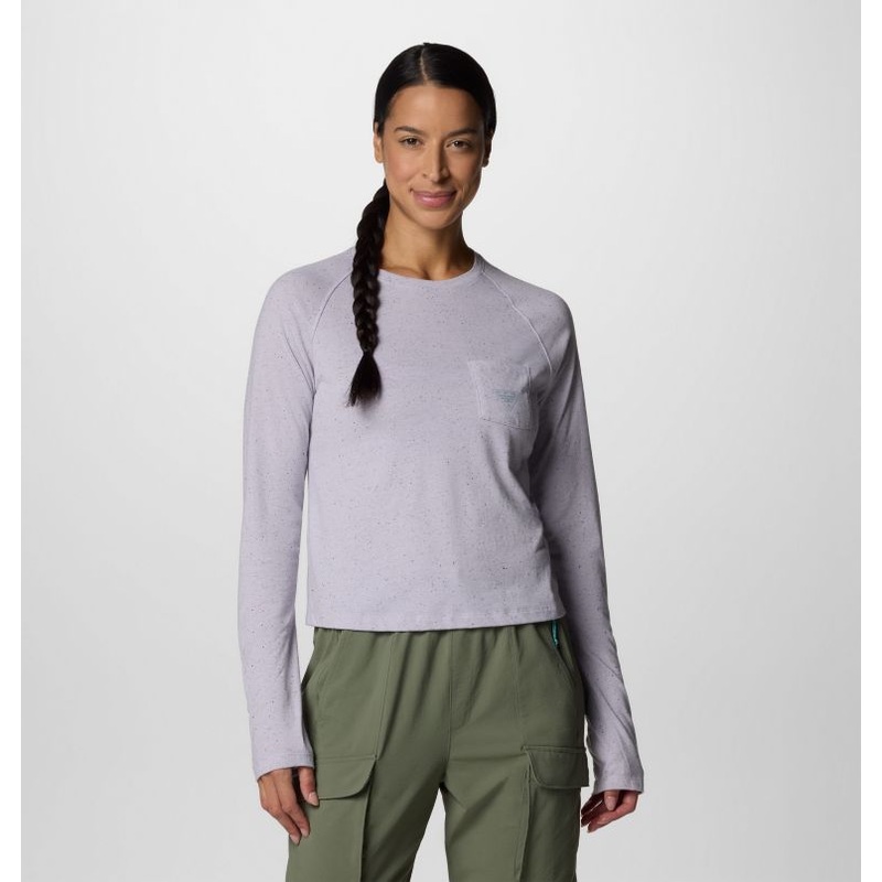 Women’s PFG Uncharted Neps Long Sleeve Shirt – Lavender Pearl