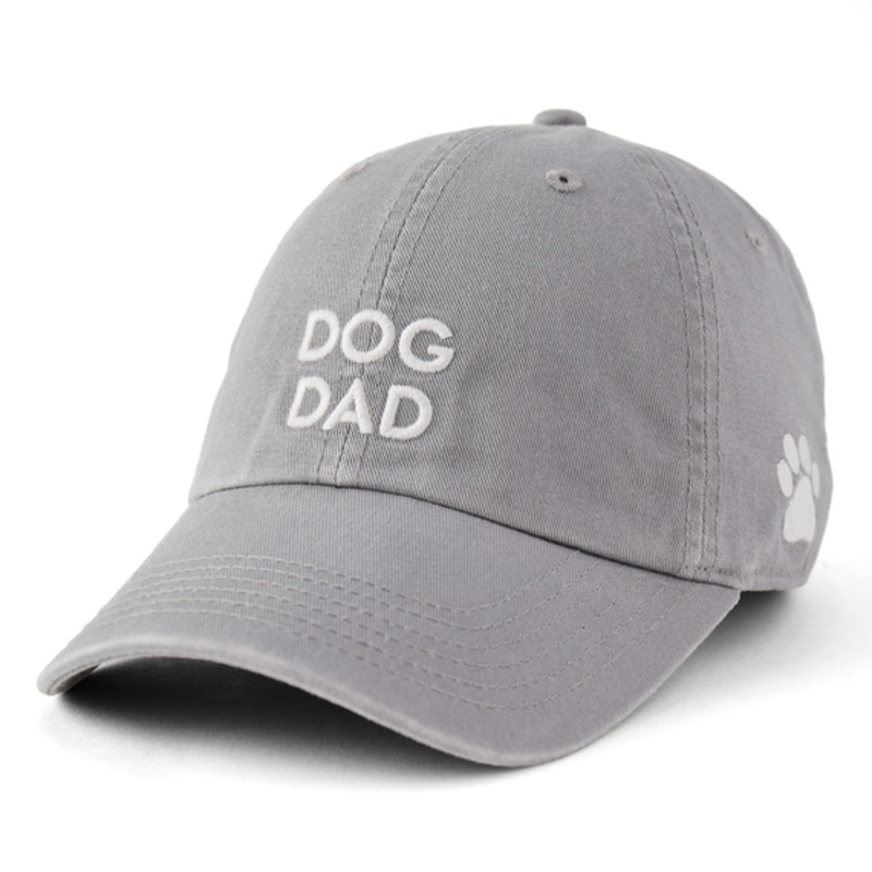 Classic Dog Dad Chill Cap – Slate Gray