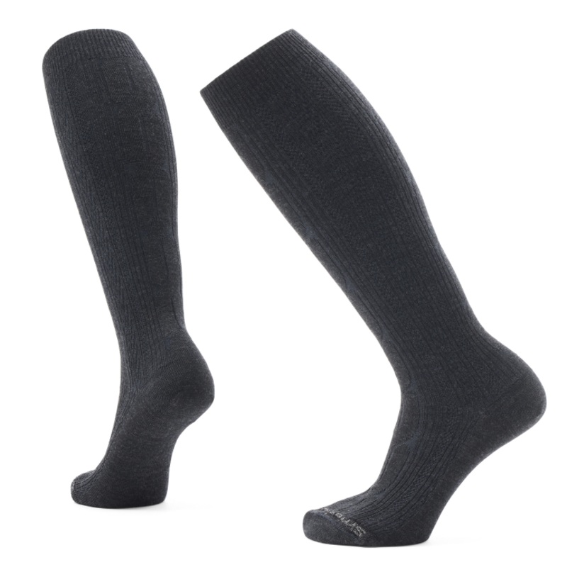 Everyday Lifestyle Cable Knee High Sock – Charcoal