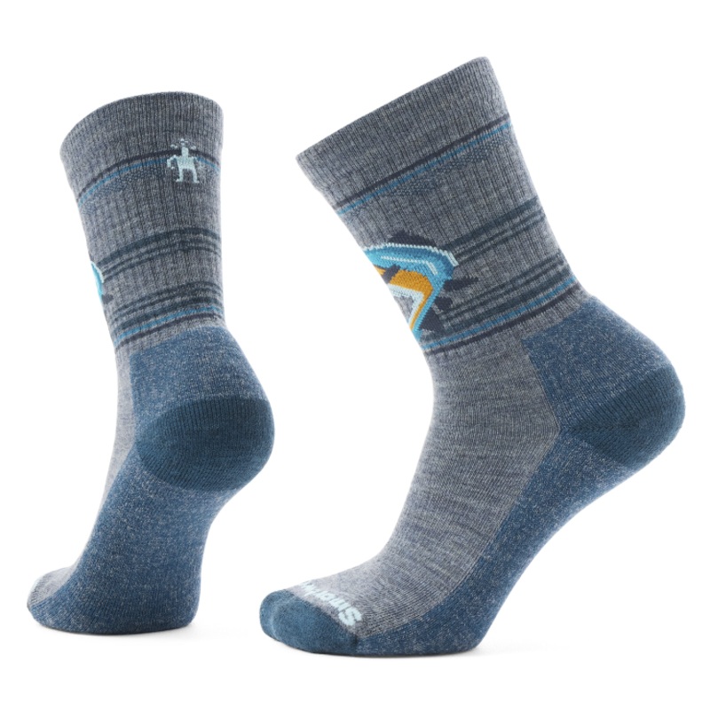 Everyday Lifestyle Hookset Crew Sock – Pewter Blue