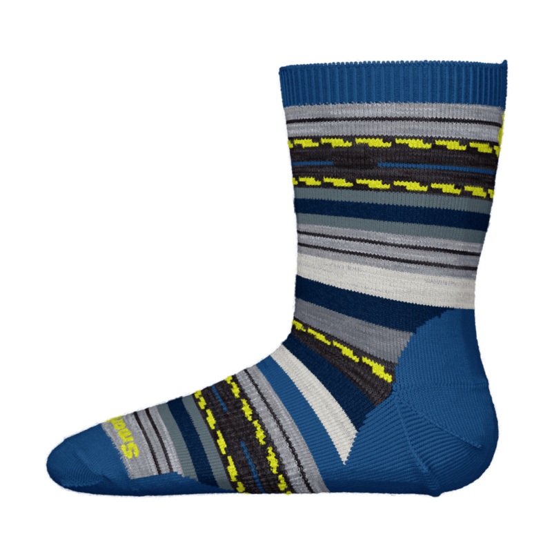 Kids’ Hike Full Cushion Margarita Crew Sock – Laguna Blue