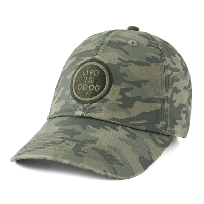 Life Is Good Coin Chill Cap – Moss Green Camo