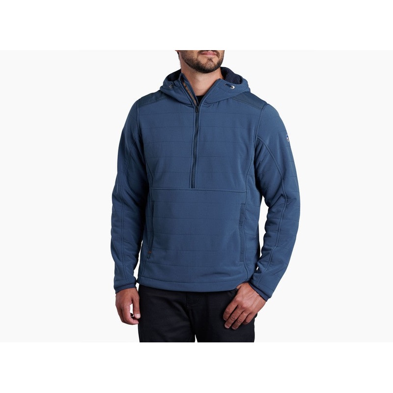 Men’s Aero Fleece Pullover – Pirate Blue