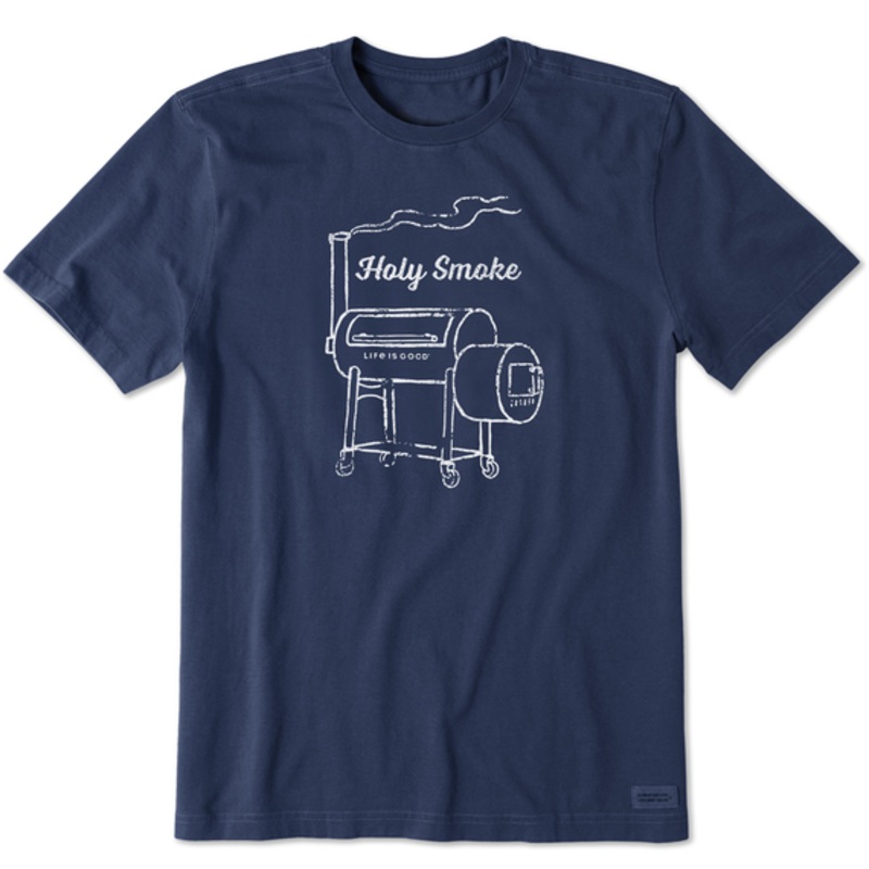 Men’s Holy Smoke Smoker Short-Sleeve Tee – Darkest Blue