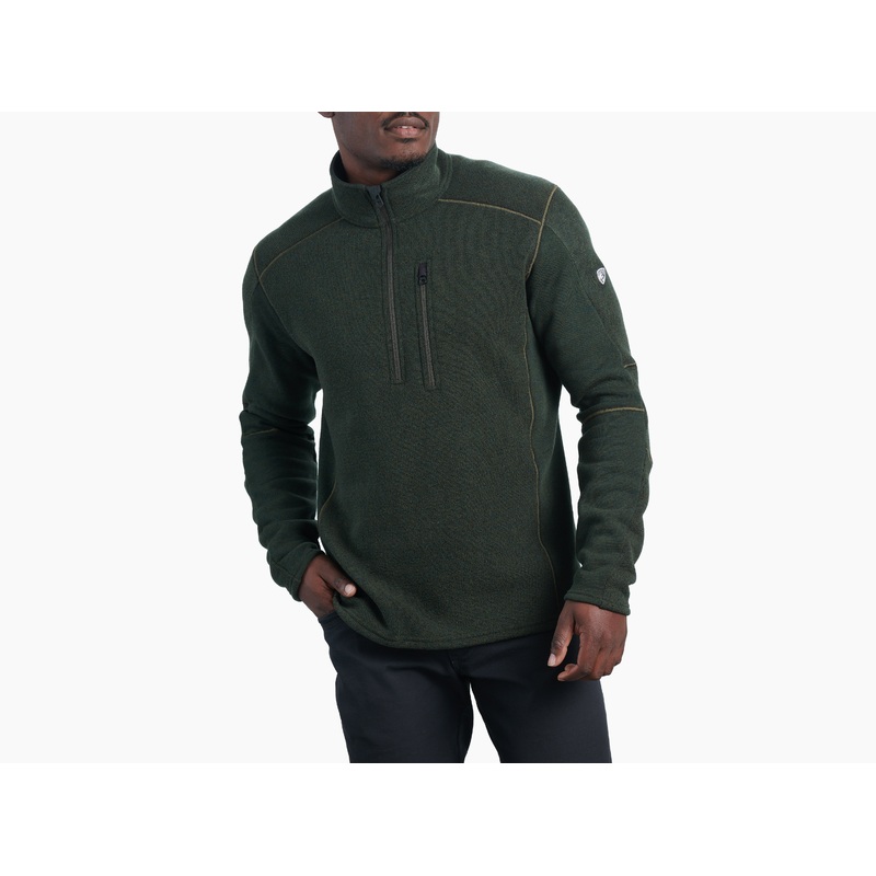 Men’s Interceptr Quarter Zip – Loden
