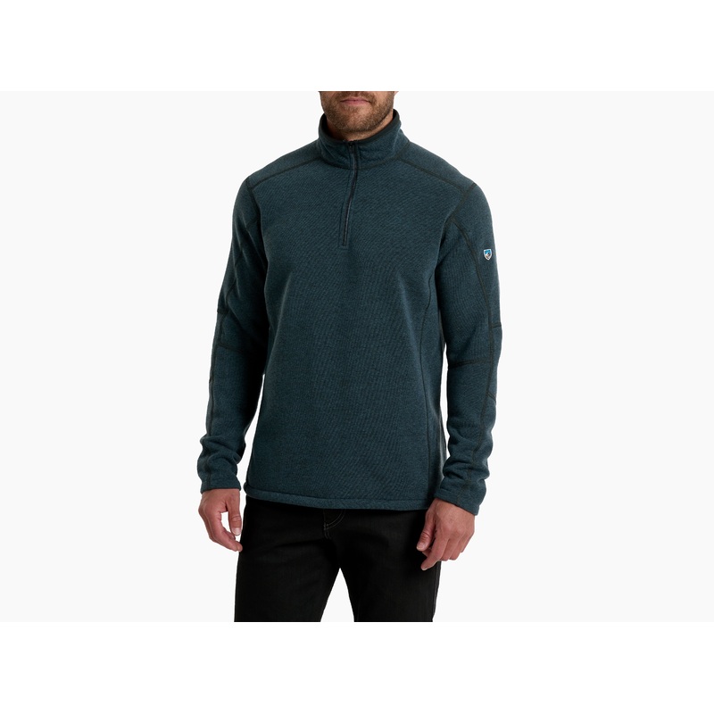 Men’s Revel Quarter Zip – Storm Blue