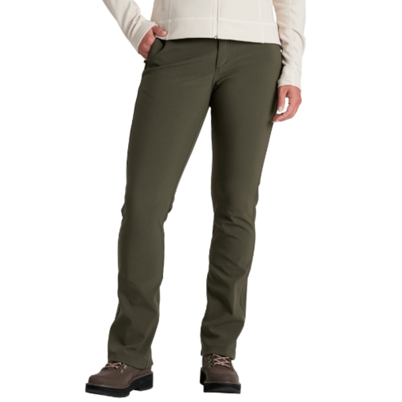 Women’s Frost Softshell Pant – Black Olive