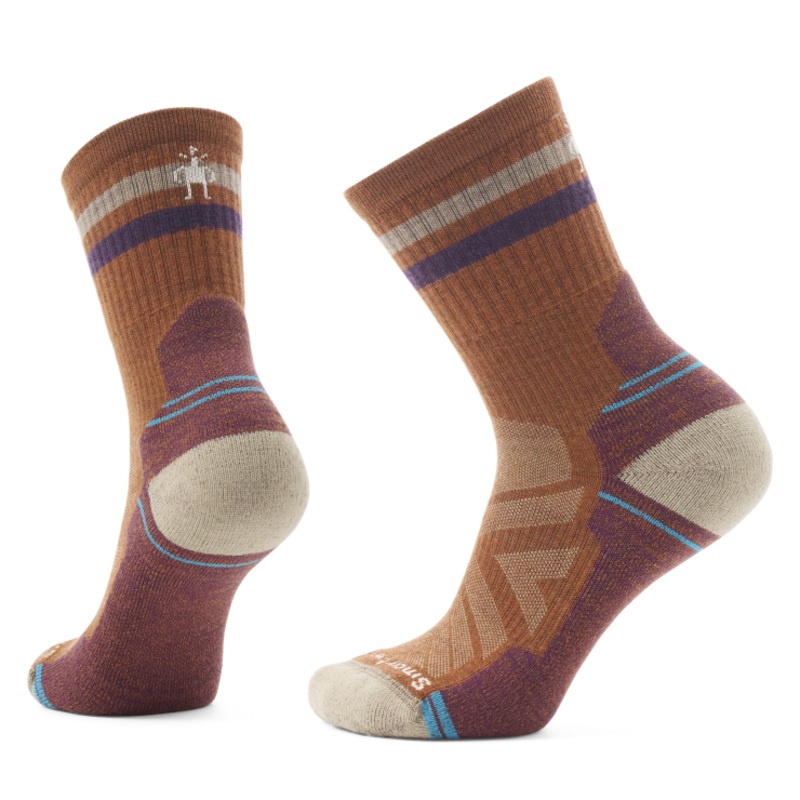 Women’s Hike Light Cushion Tube Stripe Crew Sock – Fossil