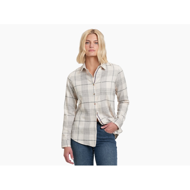 Women’s Kamila Flannel – Natural